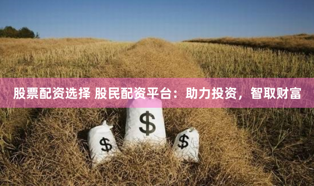 股票配资选择 股民配资平台：助力投资，智取财富